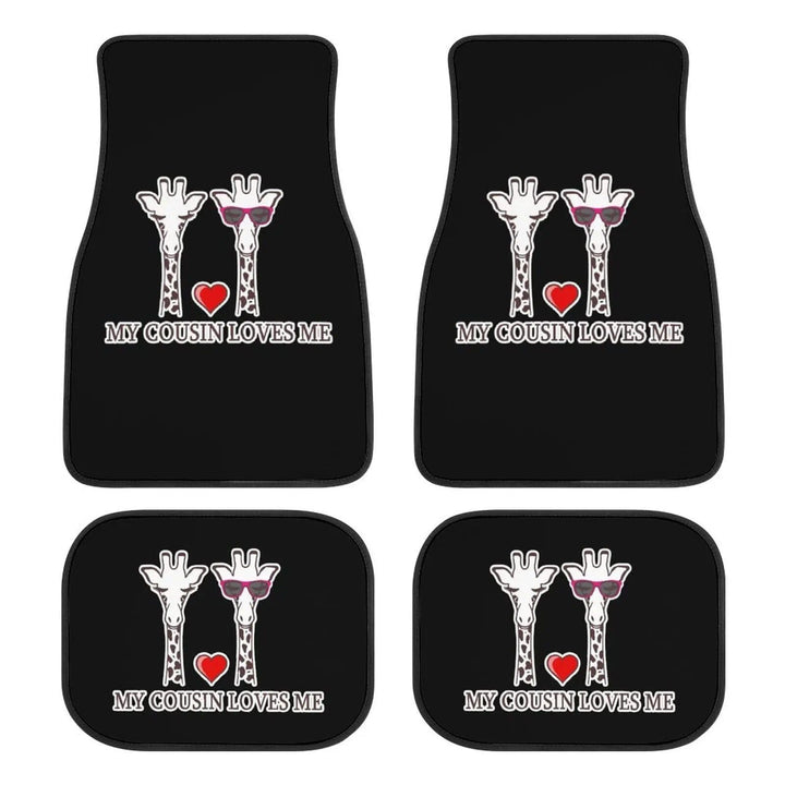 Lisslune | Giraffe Pattern Universal Car Mats