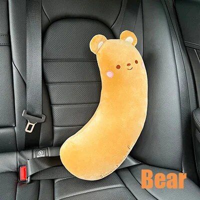 Lisslune | Splash Cartoon Animal Seat Belt Cover for Kids: Universal Shoulder Pad Protector