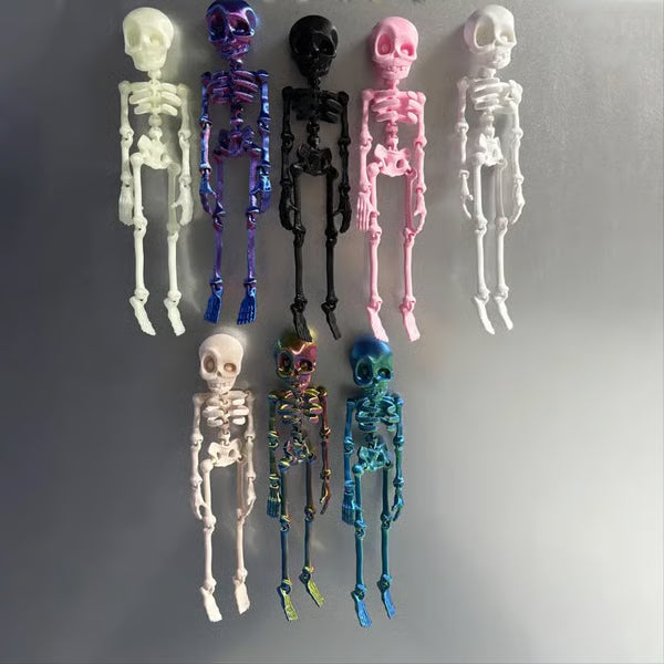 Lisslune | 3D printed vintage skeleton magnetic figure