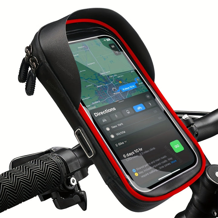 Lisslune | Waterproof Phone Holder for Bike and Motorcycle – 360° Rotatable and Suitable for 4.5–6.4 inch