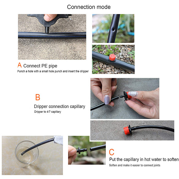 Lisslune | Adjustable Irrigation Drippers Sprinklers