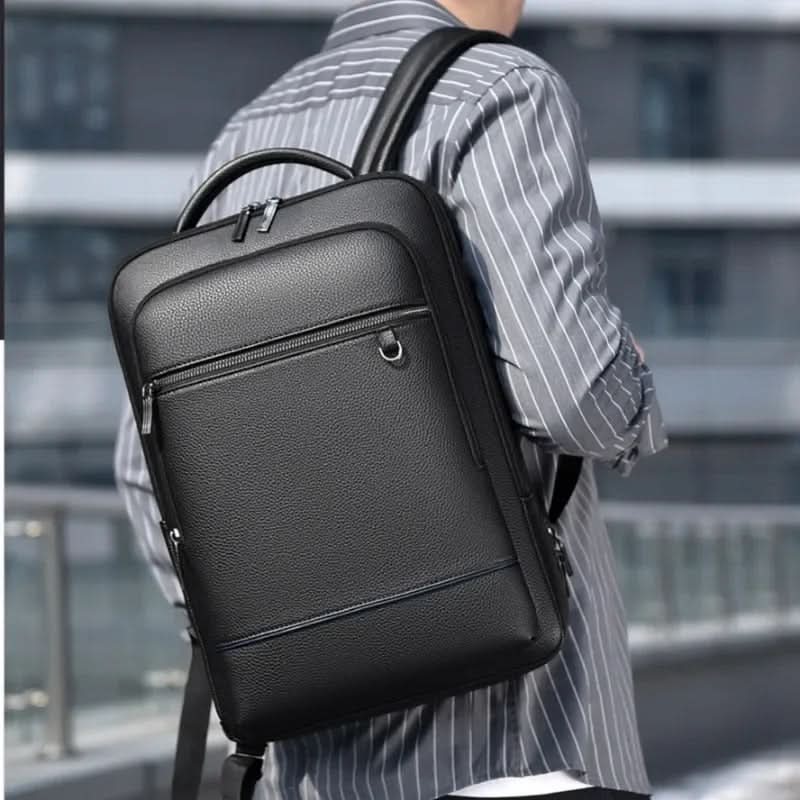 Lisslune | MobilLux Leather Rucksack – For work, travel & modern mobility