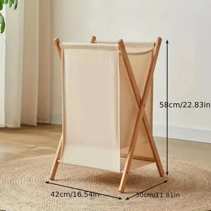 Lisslune | WoodFold - Foldable Laundry Basket from