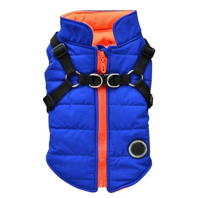 Lisslune | Waterproof pet coat with harness