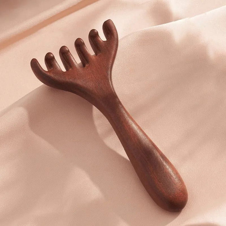 Lisslune | Meridian massage comb with six claws