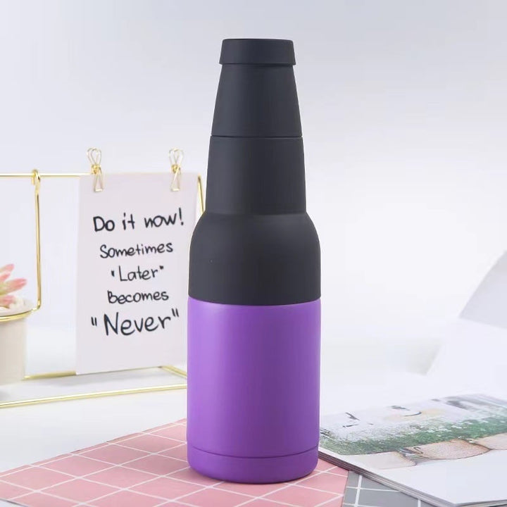 Lisslune | Beer Bottle and Can Cooler with Beer Opener