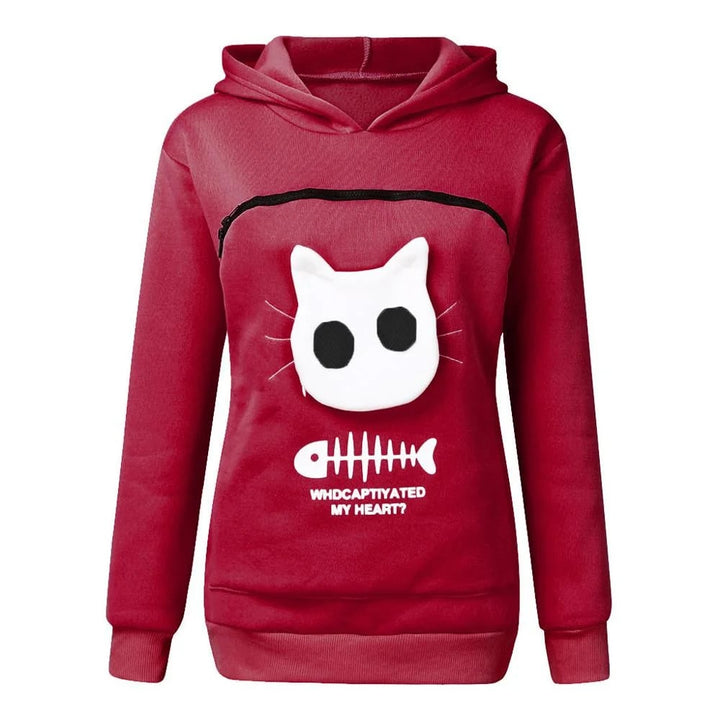 Lisslune | Cat Lovers Hoodie Cuddle Pouch