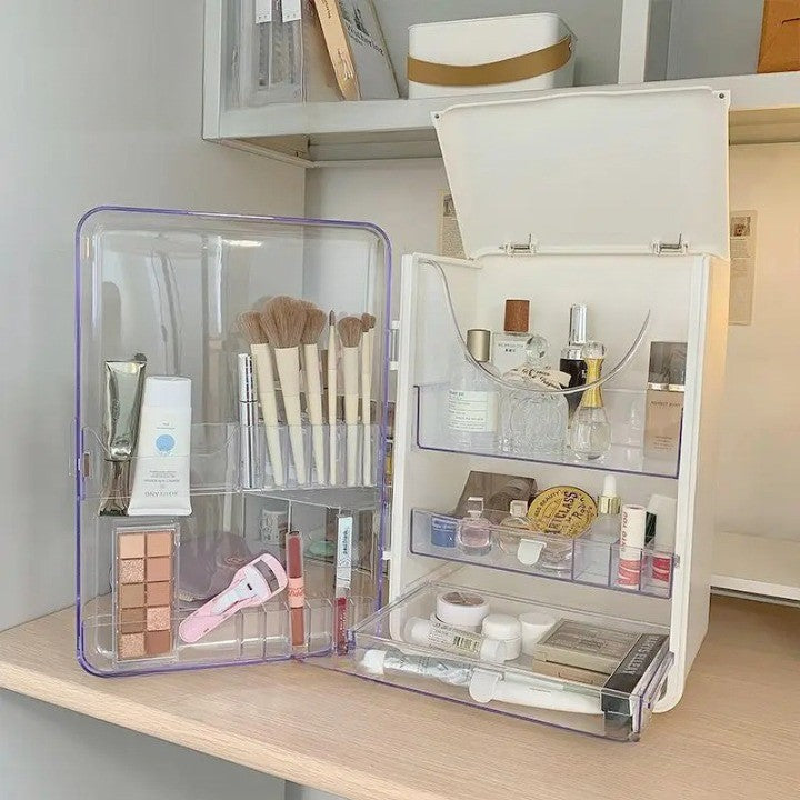 Lisslune | Beauty Makeup Organizer Magnetic Storage Box
