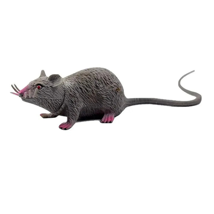 Lisslune | Realistic small rat prank toy for Halloween jokes
