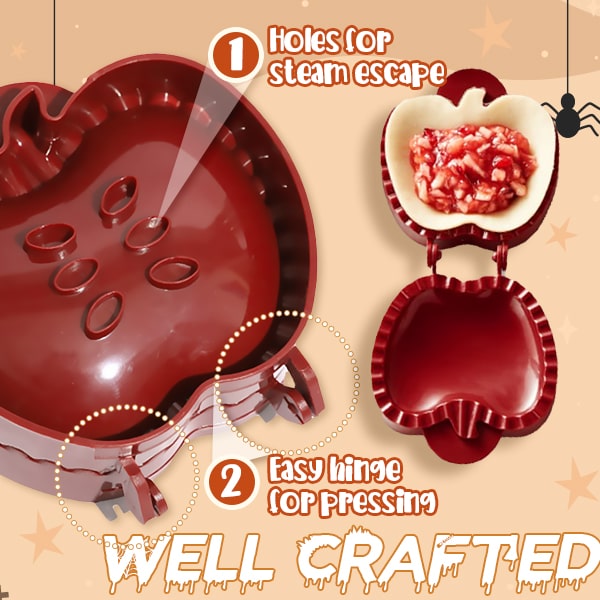 Lisslune | Halloween One-Press Hand Pie Maker