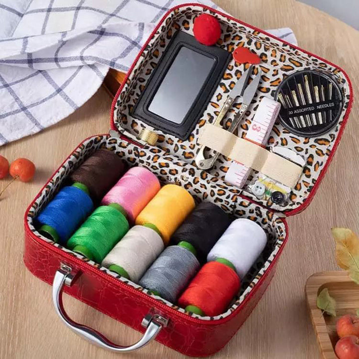 Lisslune | Household Sewing Box Set Mini Suitcase