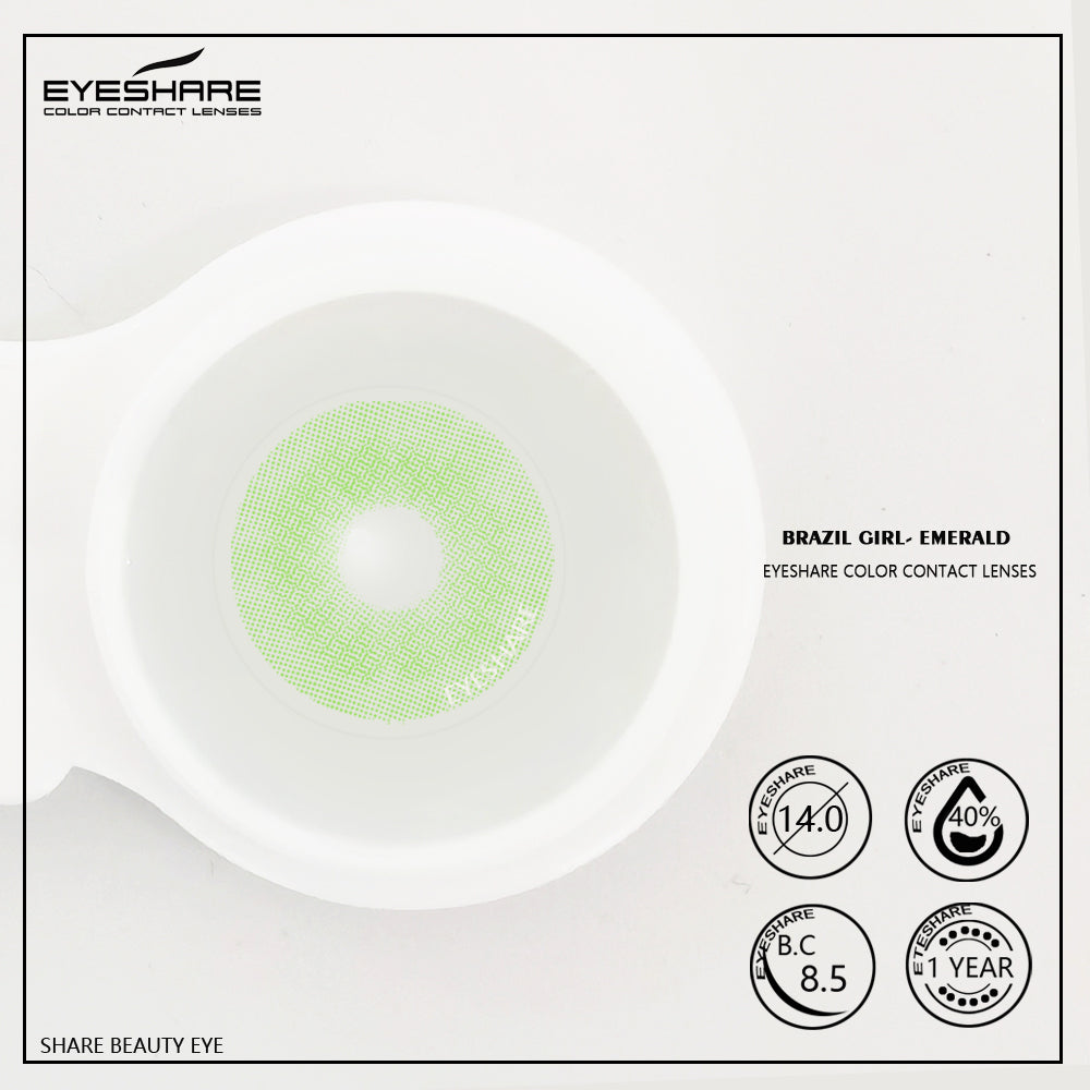 Rynx Brazilgirl Emarald 14.0mm 1 Pair | 1 Year