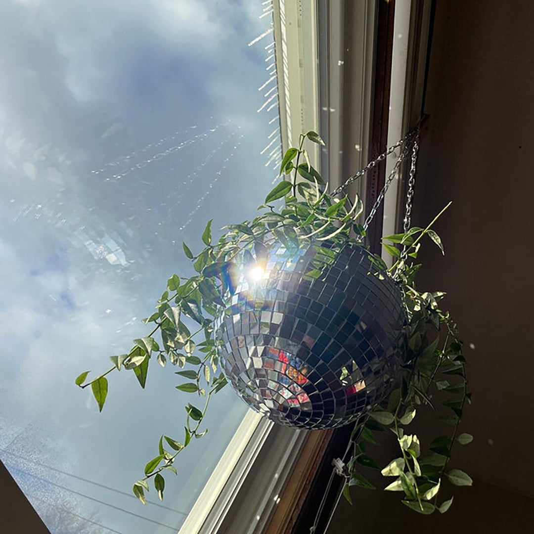 Lisslune | Disco Ball Hanging Planter