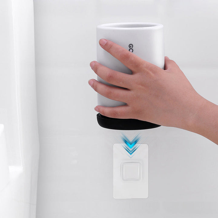 Lisslune | Silicone Toilet Brush with Holder | Modern, Efficient Loo Brush for Home Cleaning