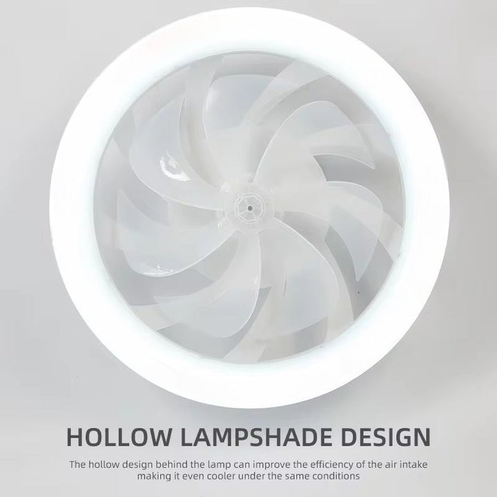 Lisslune | Modern Ceiling Fan with LED Lights