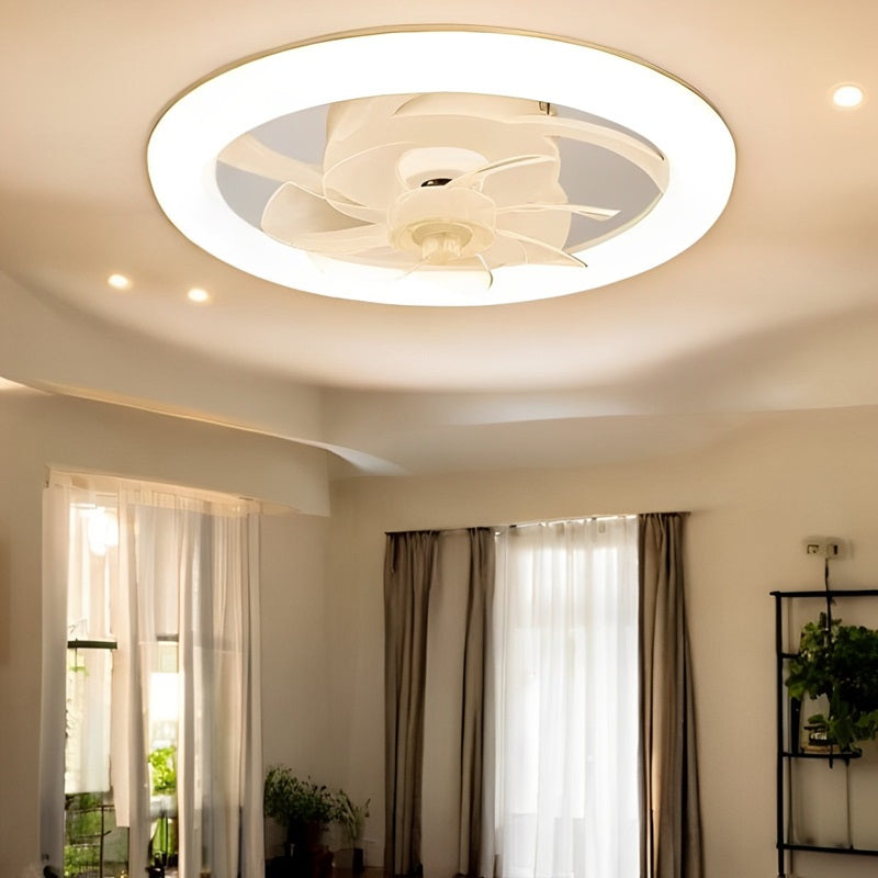 Lisslune | Modern Ceiling Fan with LED Lights