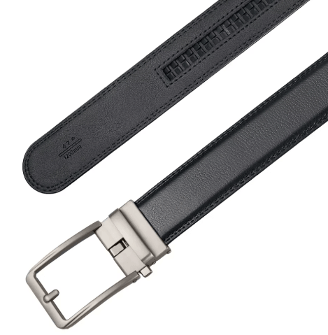 Lisslune | Adjustable No-Hole Leather Belt for Men