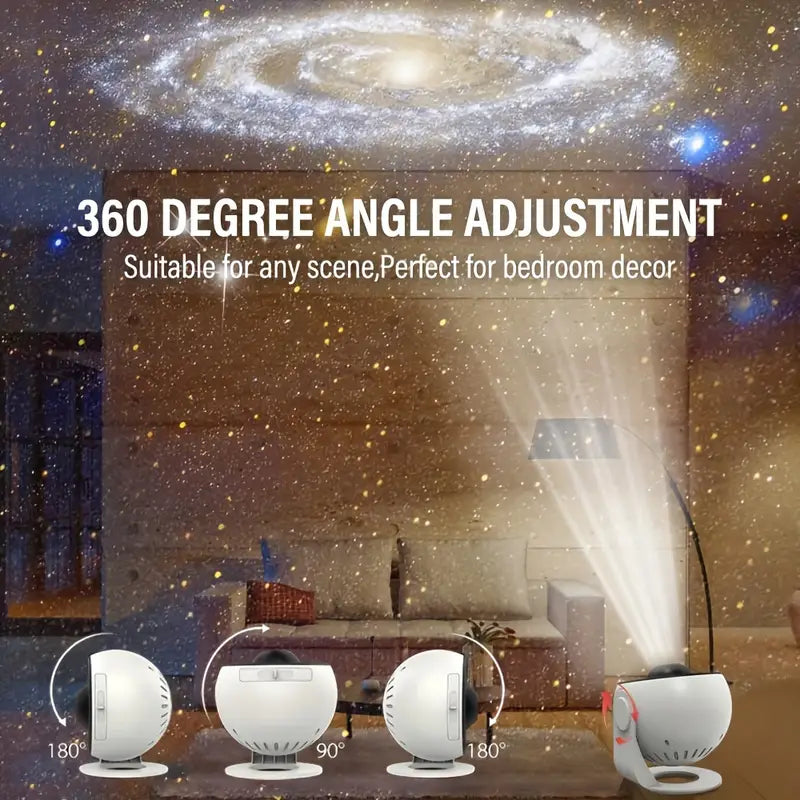 Skorter | Celestial Dreams: 360° Planetarium Galaxy Projector -  Full-room Coverage