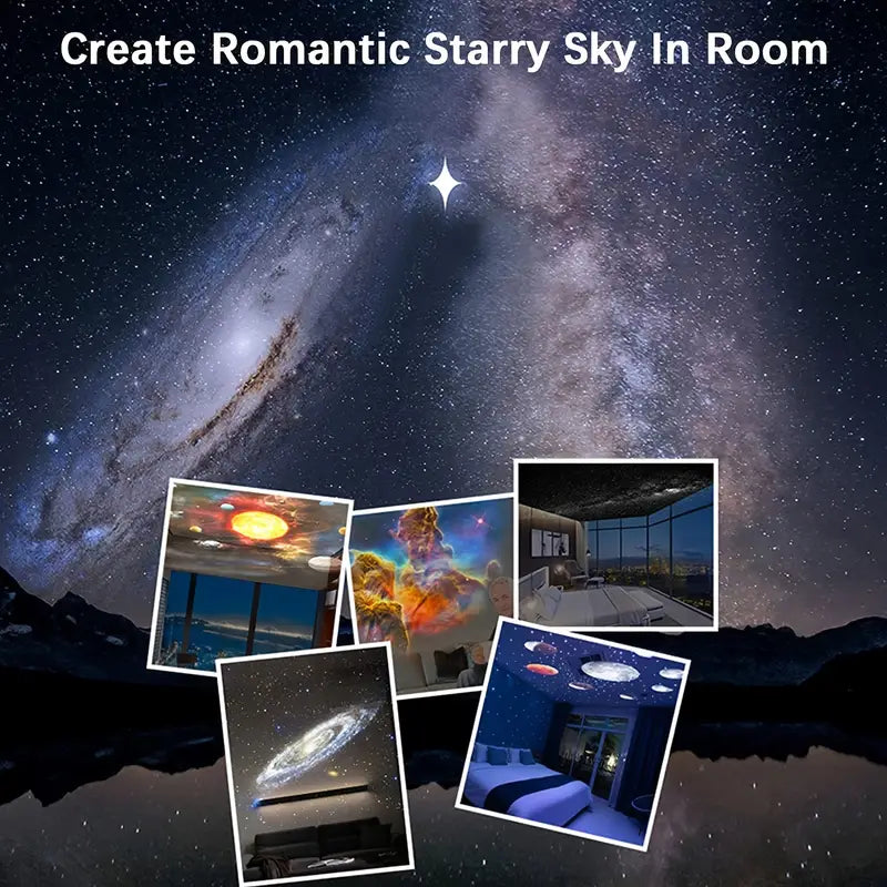 Skorter | Celestial Dreams: 360° Planetarium Galaxy Projector -  Full-room Coverage