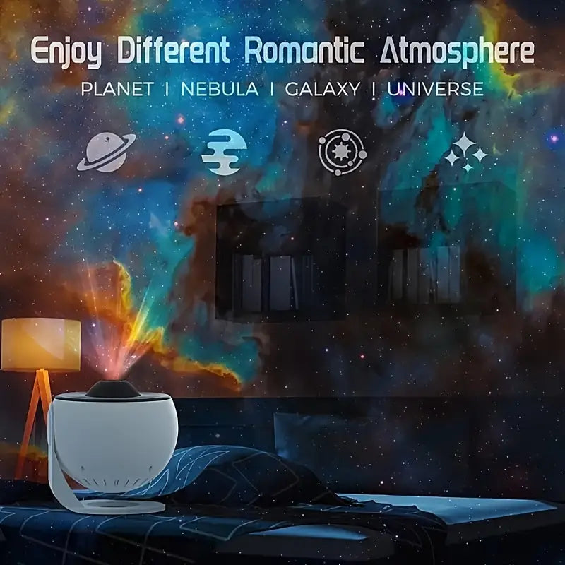Skorter | Celestial Dreams: 360° Planetarium Galaxy Projector -  Full-room Coverage