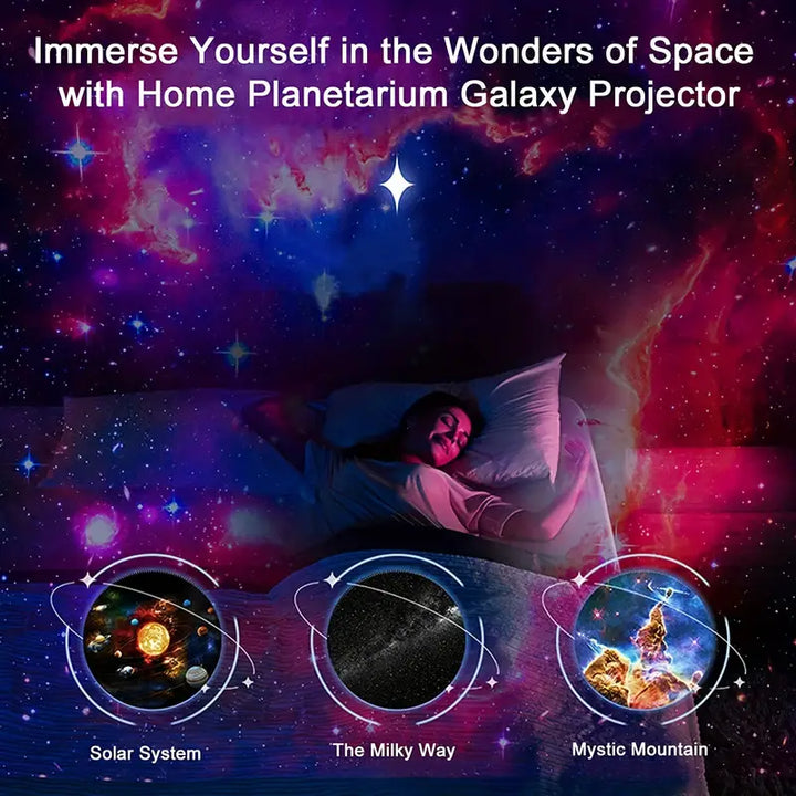 Skorter | Celestial Dreams: 360° Planetarium Galaxy Projector -  Full-room Coverage