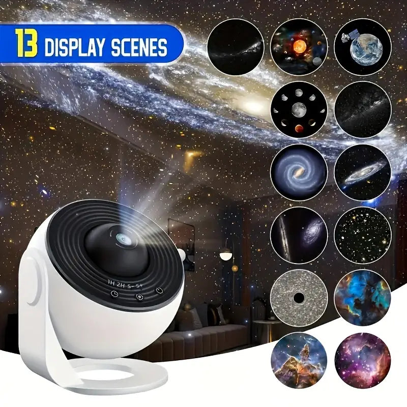 Skorter | Celestial Dreams: 360° Planetarium Galaxy Projector -  Full-room Coverage