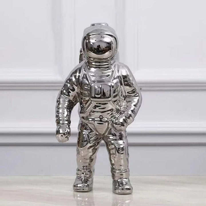 Lisslune | Astronaut Resin Vase in Gold or Silver