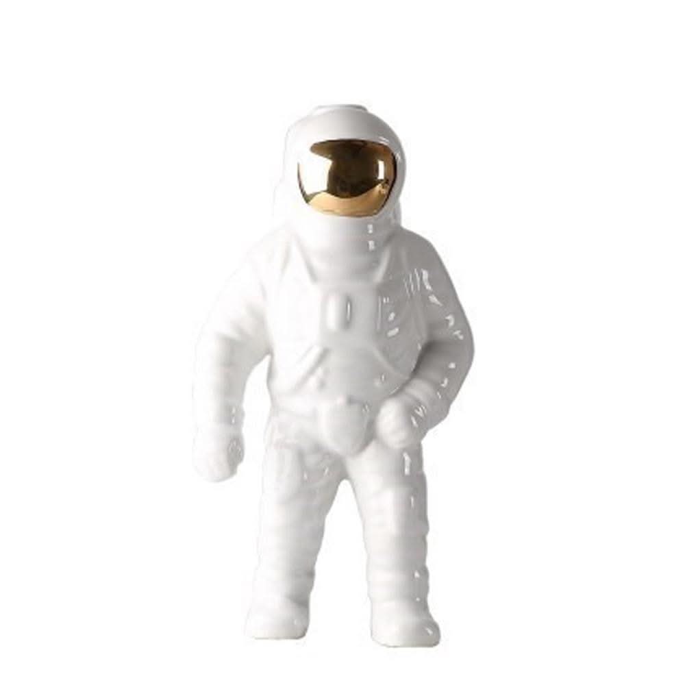 Lisslune | Astronaut Resin Vase in Gold or Silver