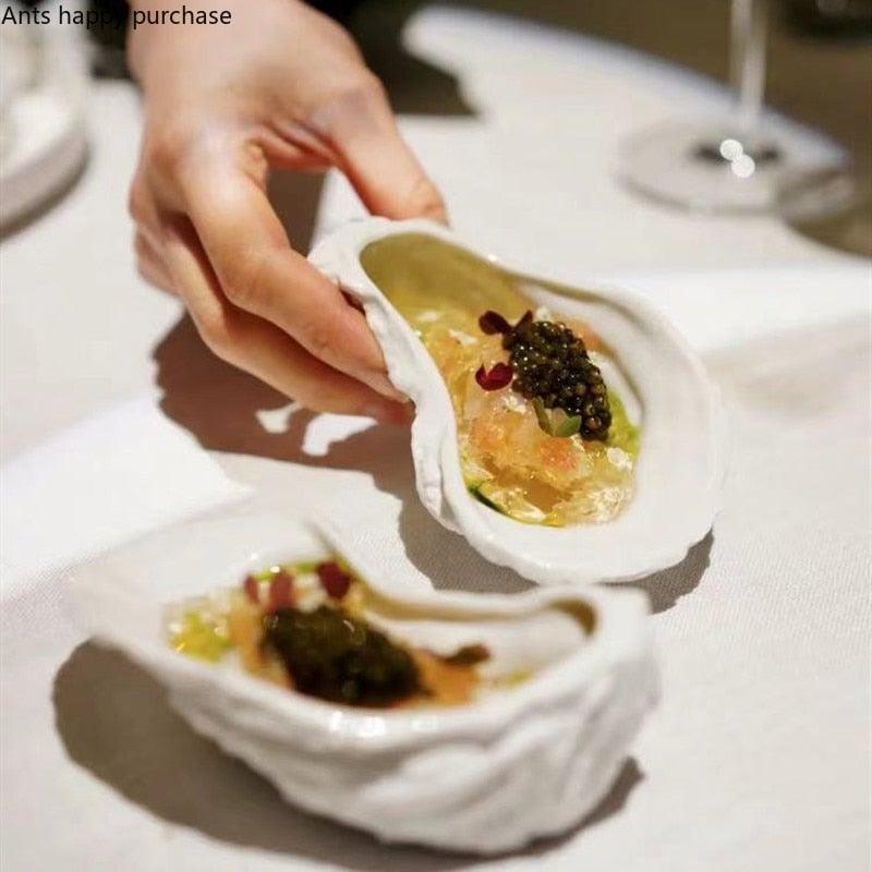 Lisslune | Ceramic Plate Oyster