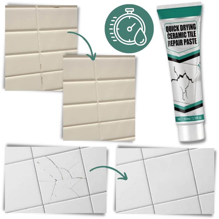 Lisslune | TileFix - Fast-drying ceramic tile repair kit
