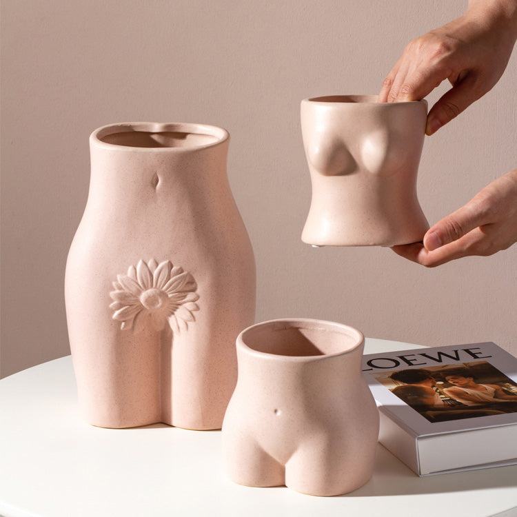 Rynx Pink Girl Body Vase