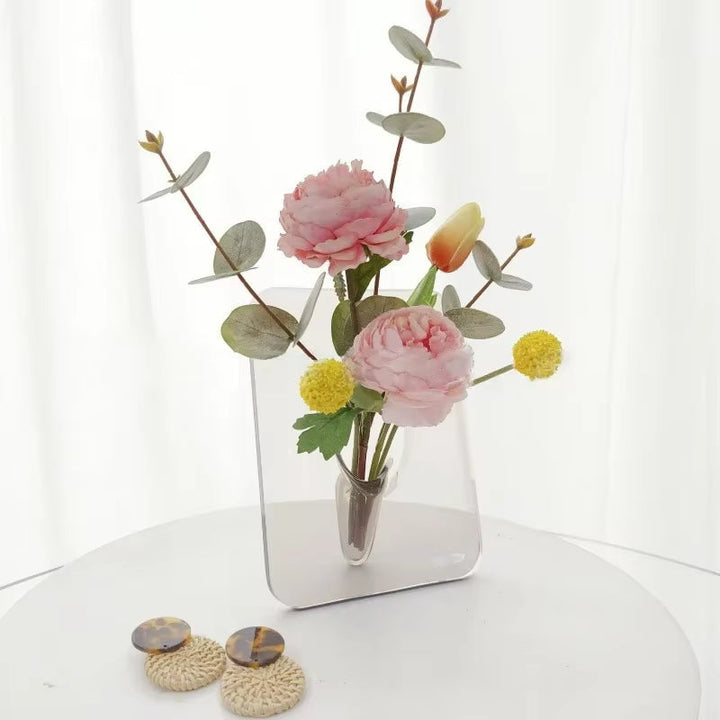 Lisslune | Crystal Flow Built-In Tube Vase