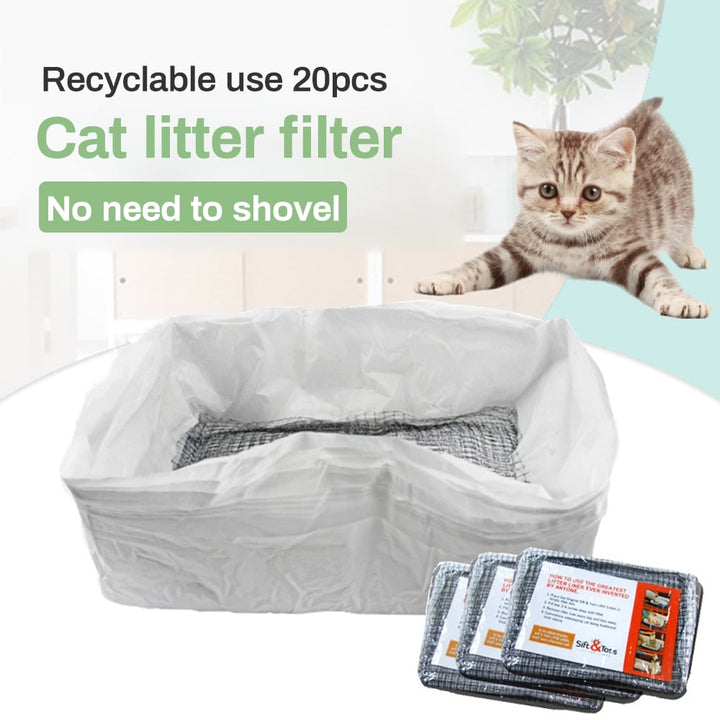 Lisslune | Reusable Cat Litter Liners Bag