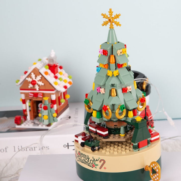 Lisslune | 360 PCS Music Box Christmas Tree Building Blocks