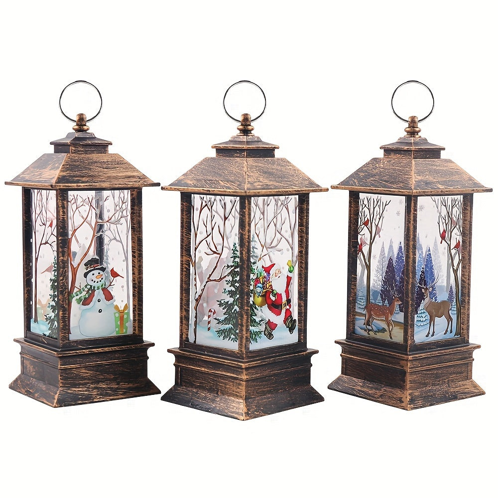 Lisslune | 3 Sets | Christmas Stands Small Lanterns