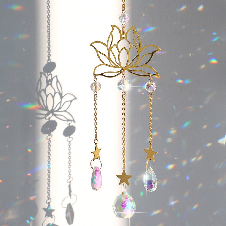 Lisslune | Chakra Crystal Lotus Sun Collector