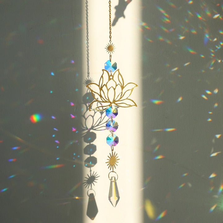 Lisslune | Chakra Crystal Lotus Sun Collector