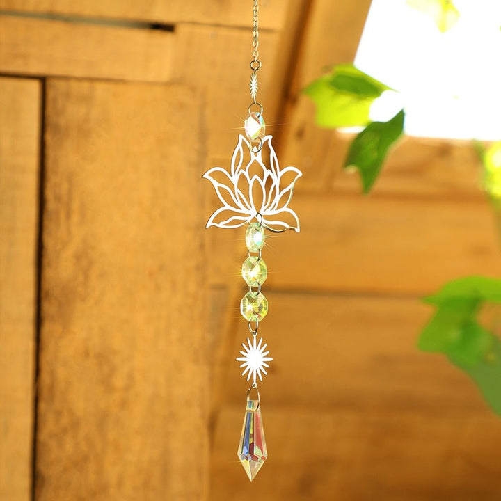 Lisslune | Chakra Crystal Lotus Sun Collector
