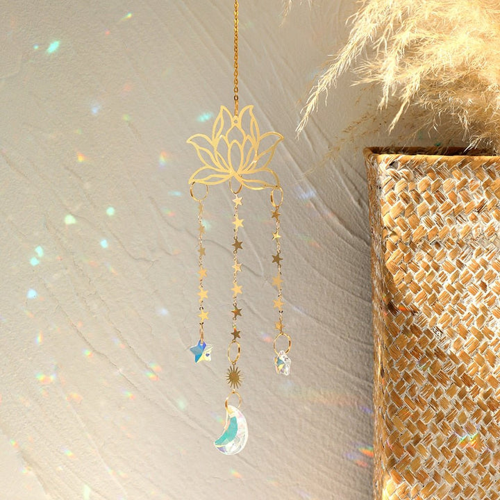 Lisslune | Chakra Crystal Lotus Sun Collector