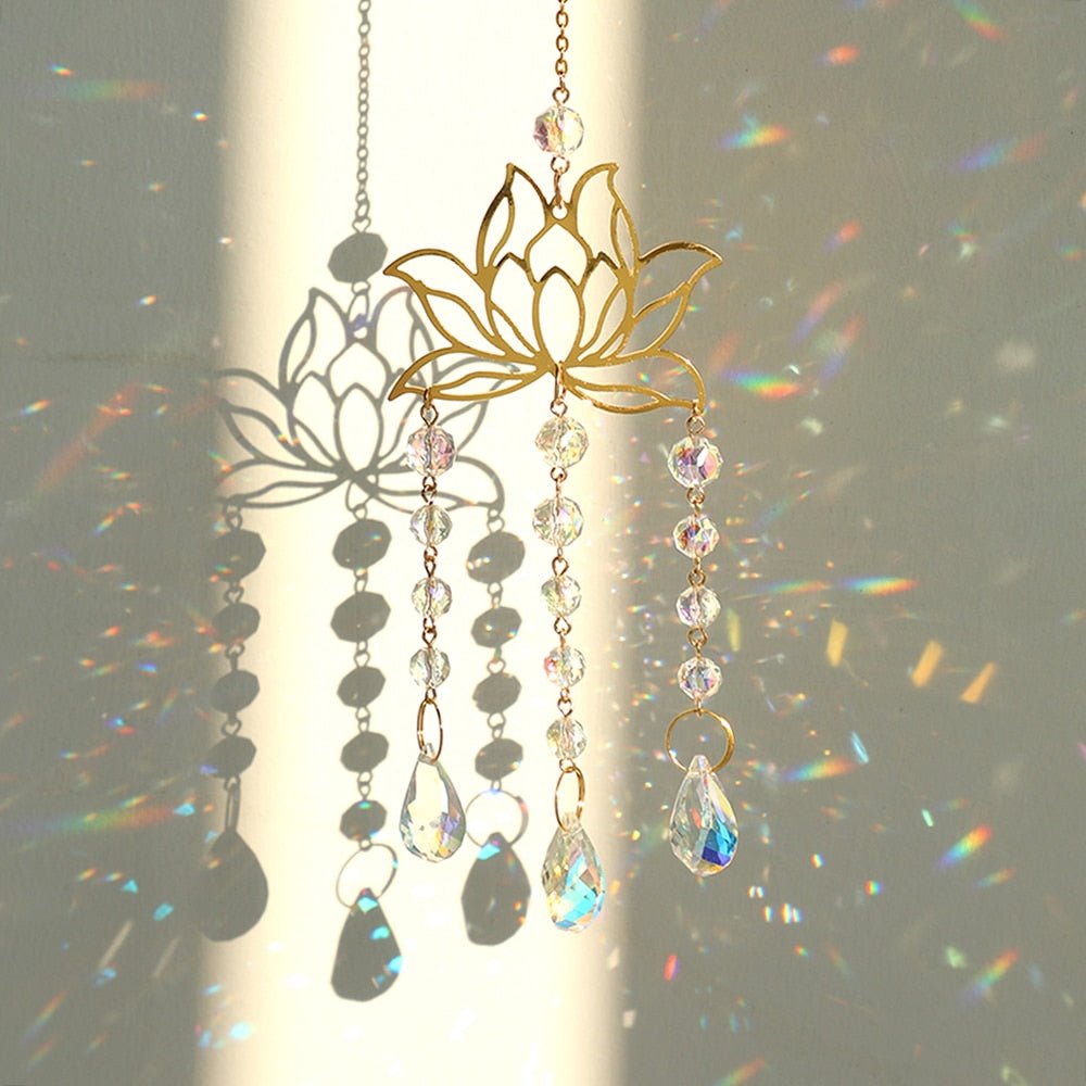 Lisslune | Chakra Crystal Lotus Sun Collector