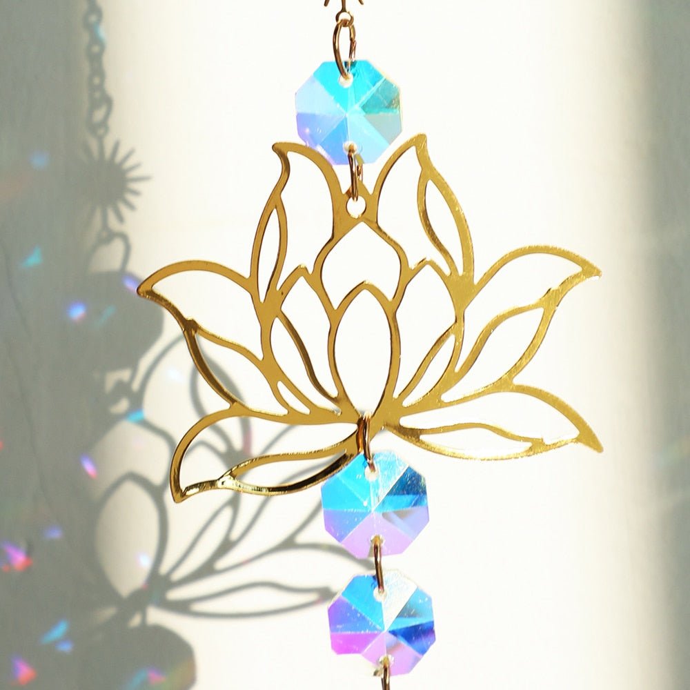 Lisslune | Chakra Crystal Lotus Sun Collector