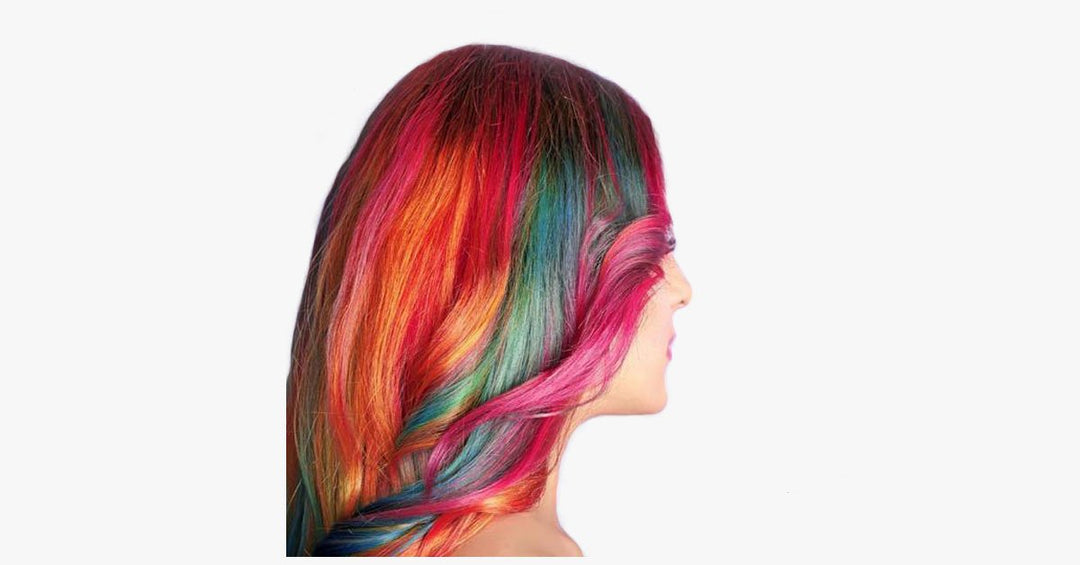 Lisslune | 6 Piece Set Shimmer Hair Chalk Comb