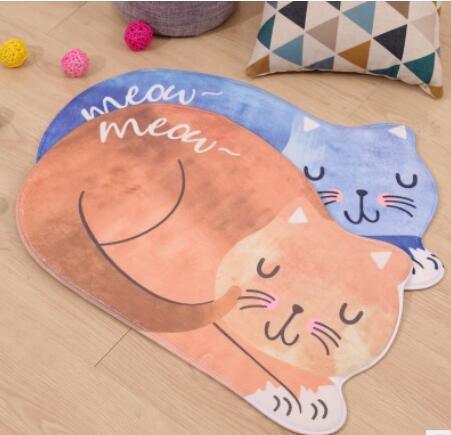 Lisslune | Adorable Kawaii Cat Non-slip Kitchen Mat for Safety and Style