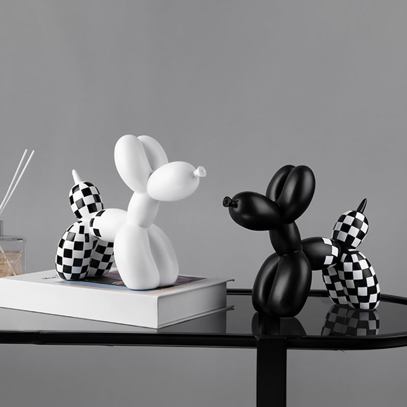 Lisslune | Checked Balloon Dog