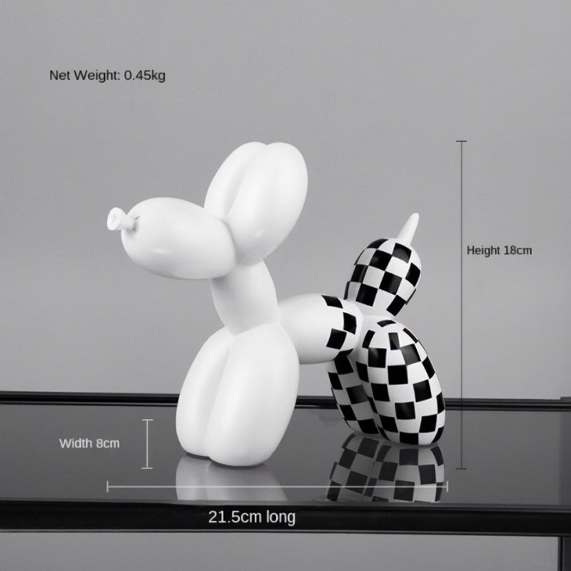 Lisslune | Checked Balloon Dog