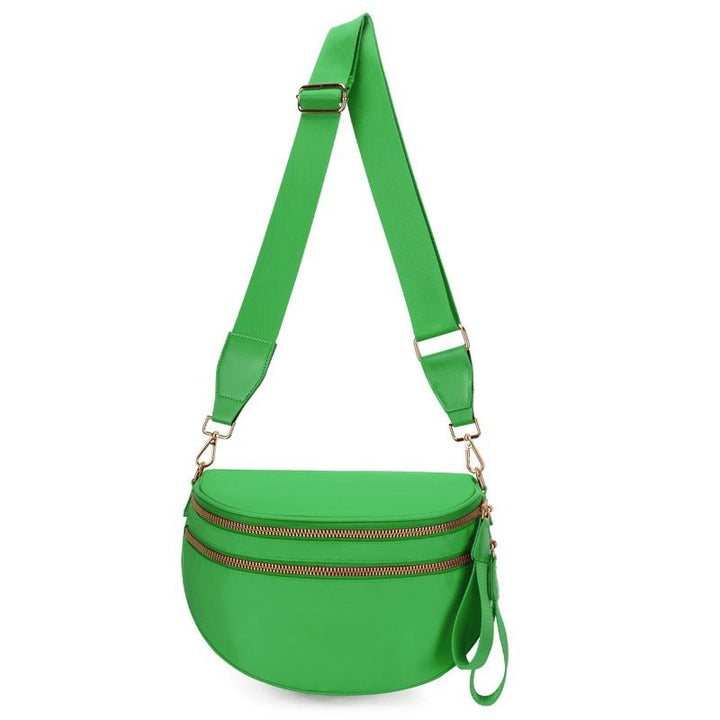 Lisslune | LuxeMosaic Iris Crossbody Bag | Stylish checkerboard purse with adjustable strap for everyday essentials