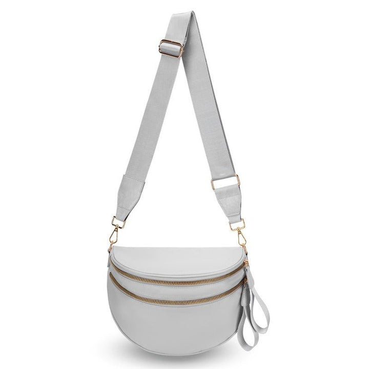 Lisslune | LuxeMosaic Iris Crossbody Bag | Stylish checkerboard purse with adjustable strap for everyday essentials