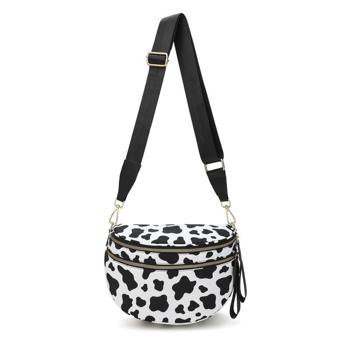 Lisslune | LuxeMosaic Iris Crossbody Bag | Stylish checkerboard purse with adjustable strap for everyday essentials
