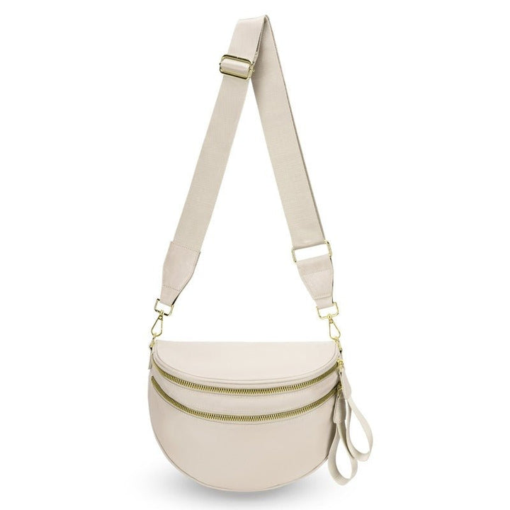 Lisslune | LuxeMosaic Iris Crossbody Bag | Stylish checkerboard purse with adjustable strap for everyday essentials