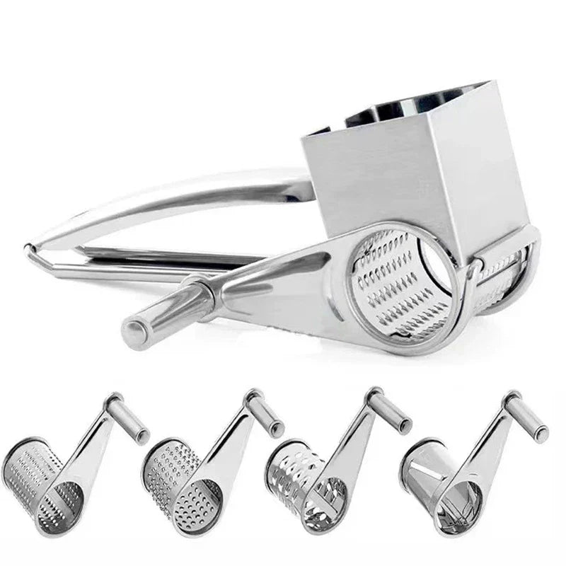 Lisslune | CheesePro Rotary Grater – Effortless Food Prep Made Simple!